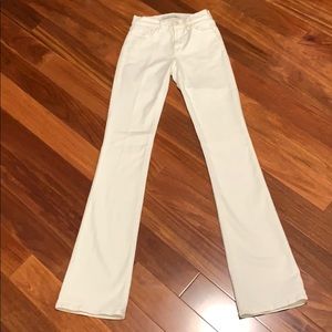 Jbrand white jeans